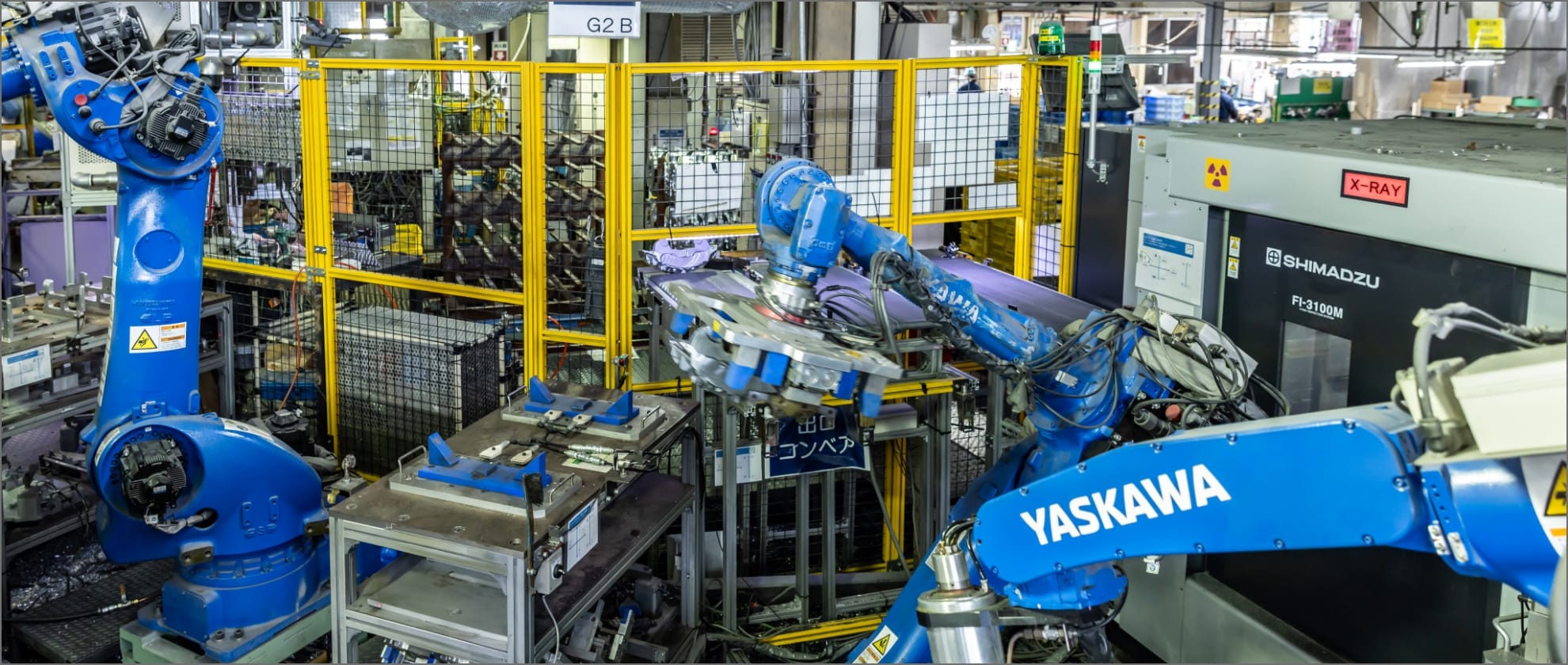 充実した最新鋭の工場設備