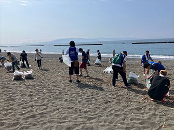海岸清掃