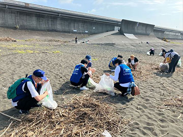 海岸清掃